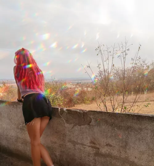 slide from behind and we let the neighbors watch