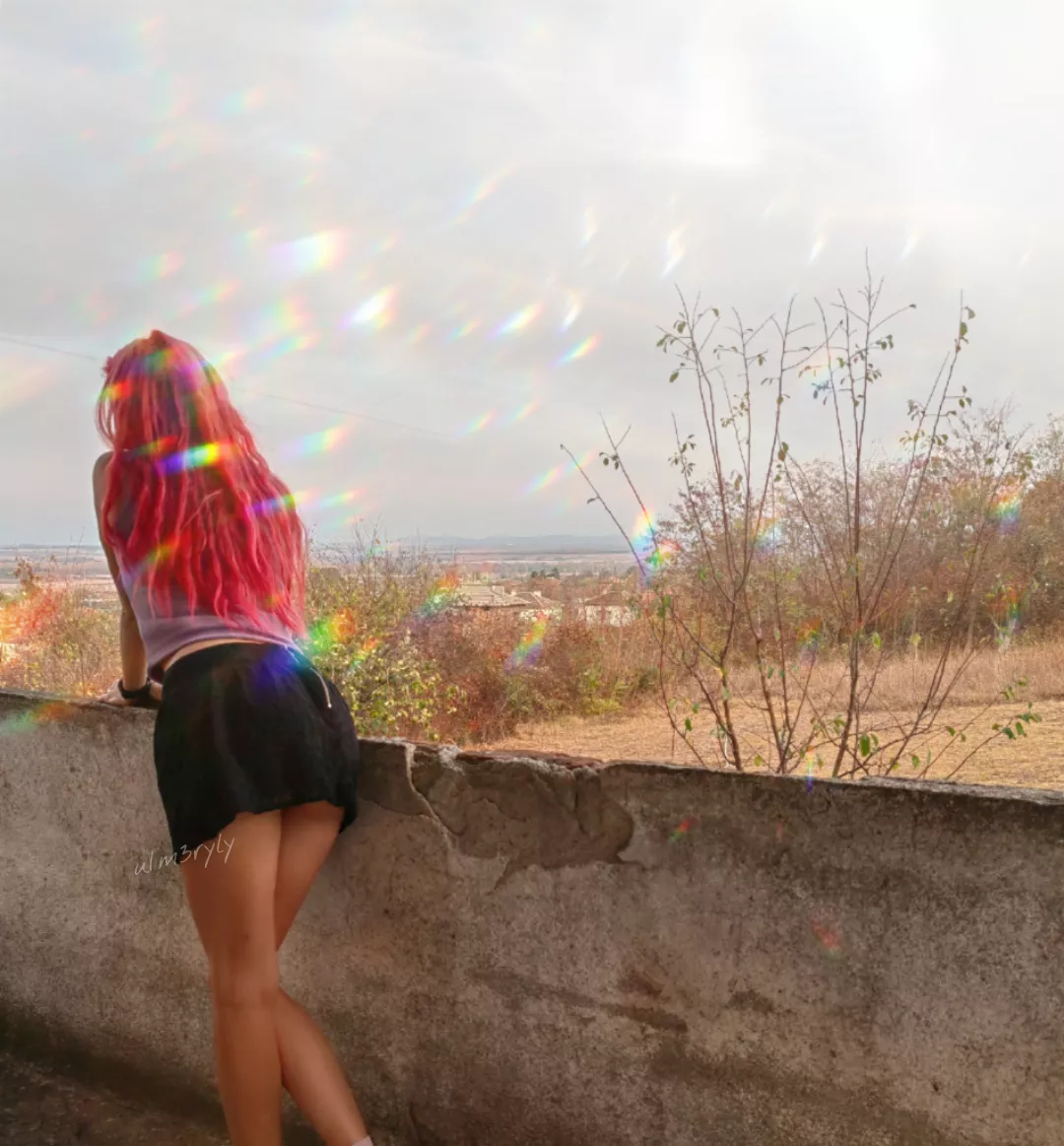 slide from behind and we let the neighbors watch