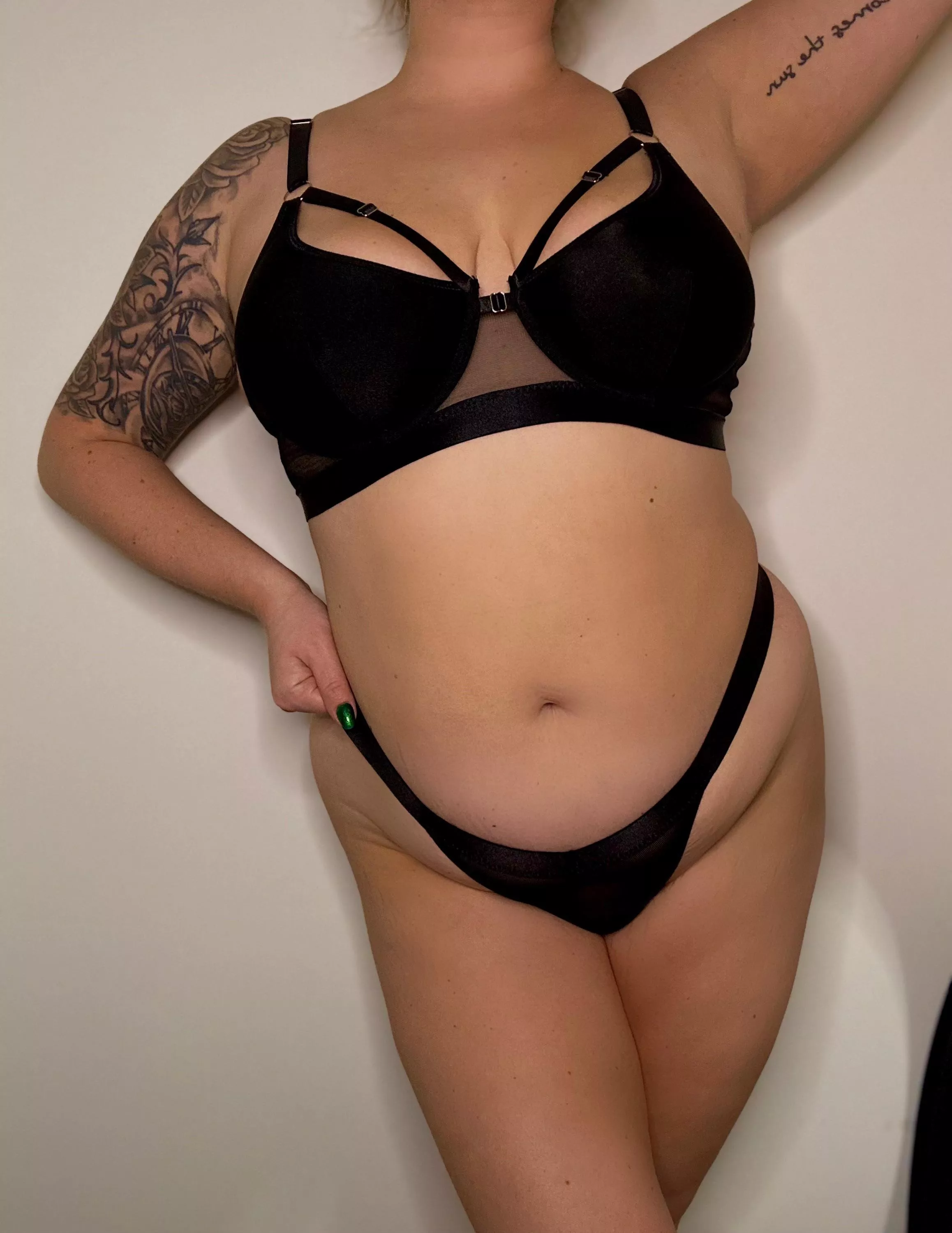 Start at my neck and work your way down