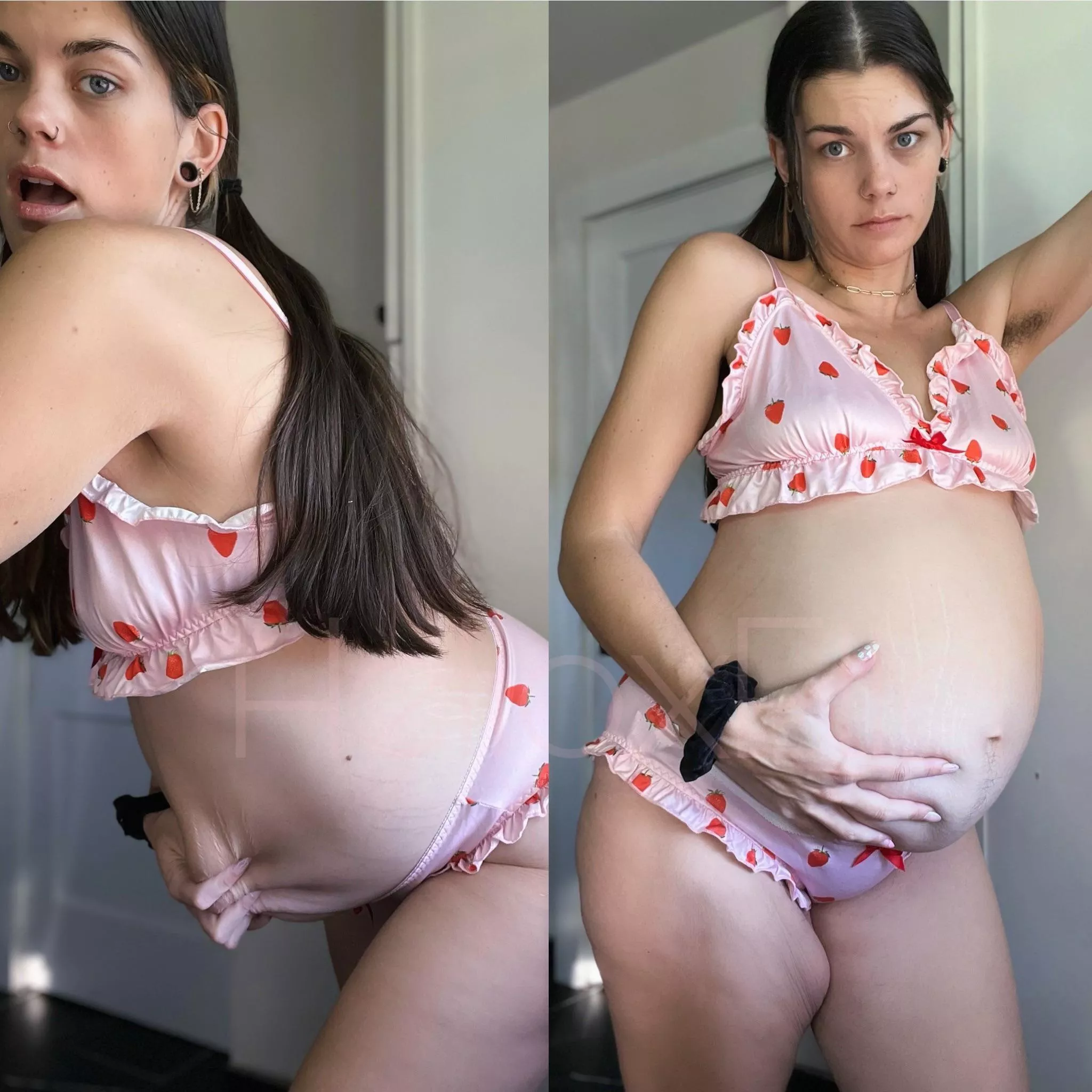 Strawberry shortcake who?! (Before & after)