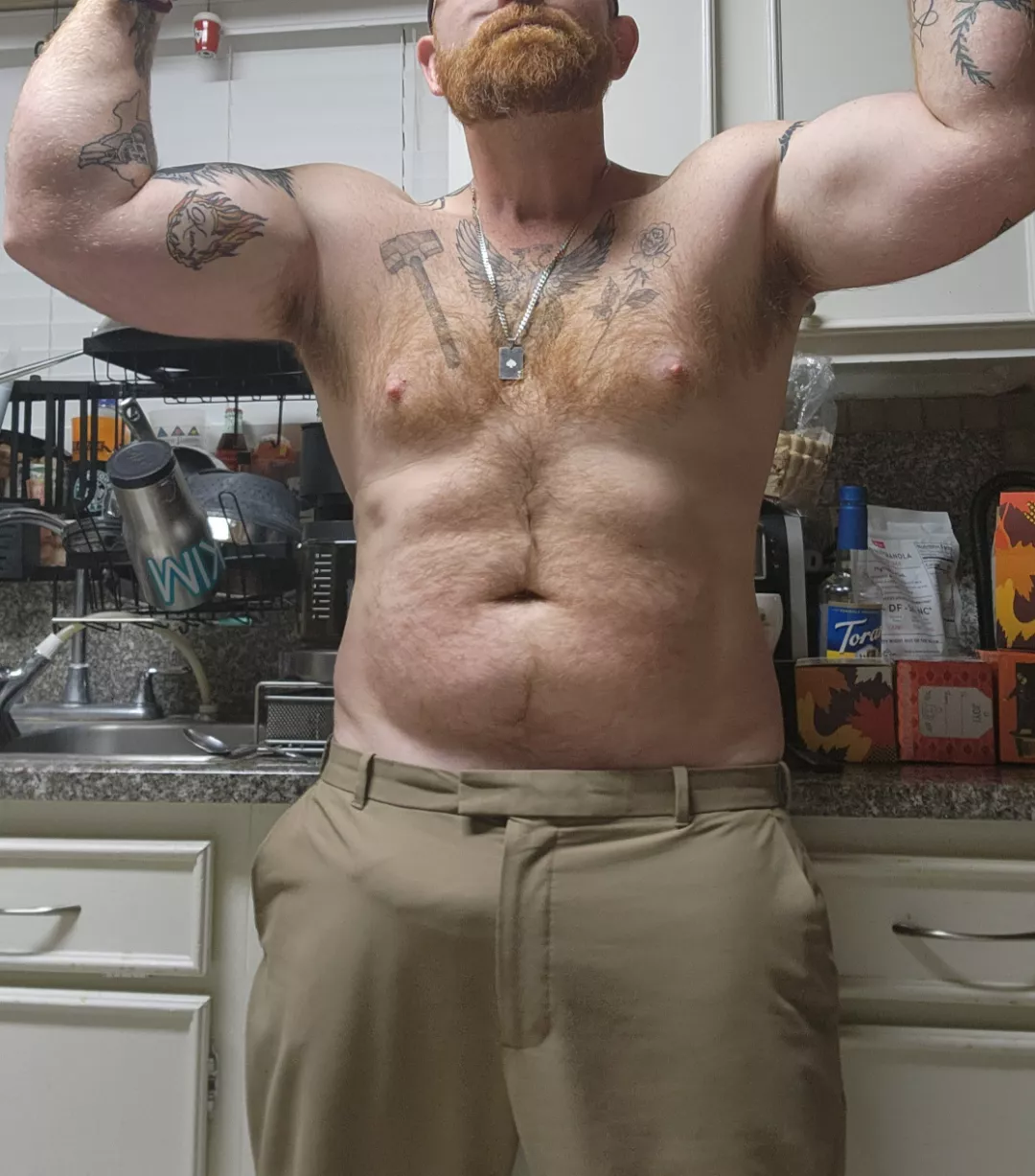 This ginger viking is ready to take what is his