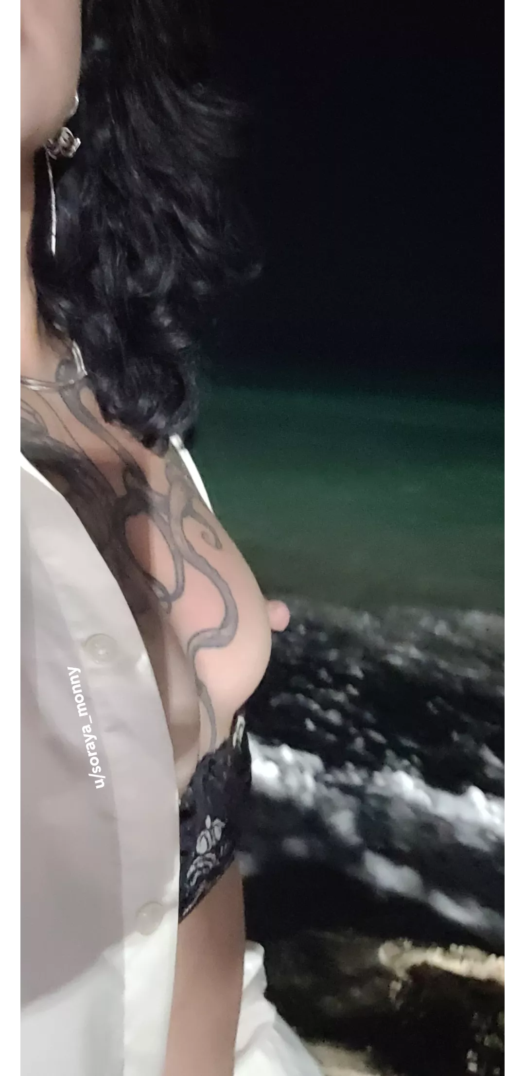 tits on the beach