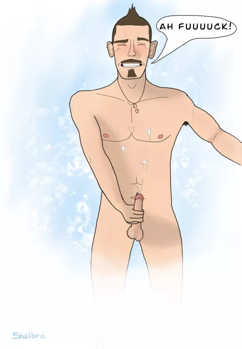 Trev gets sticky ~ (by me)