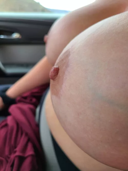 Truckers love it when we pull up along side them.