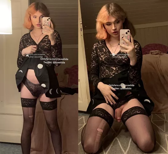 Ur fav goth girl have a «softspot» for u 🥰✨