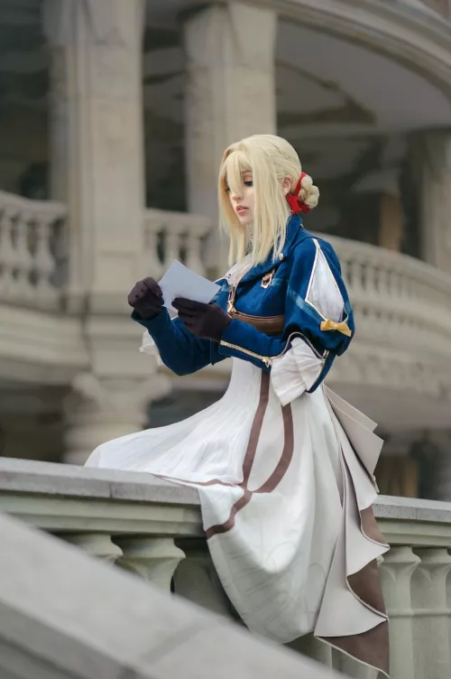 Violet Evergarden cosplay by BellatrixAiden