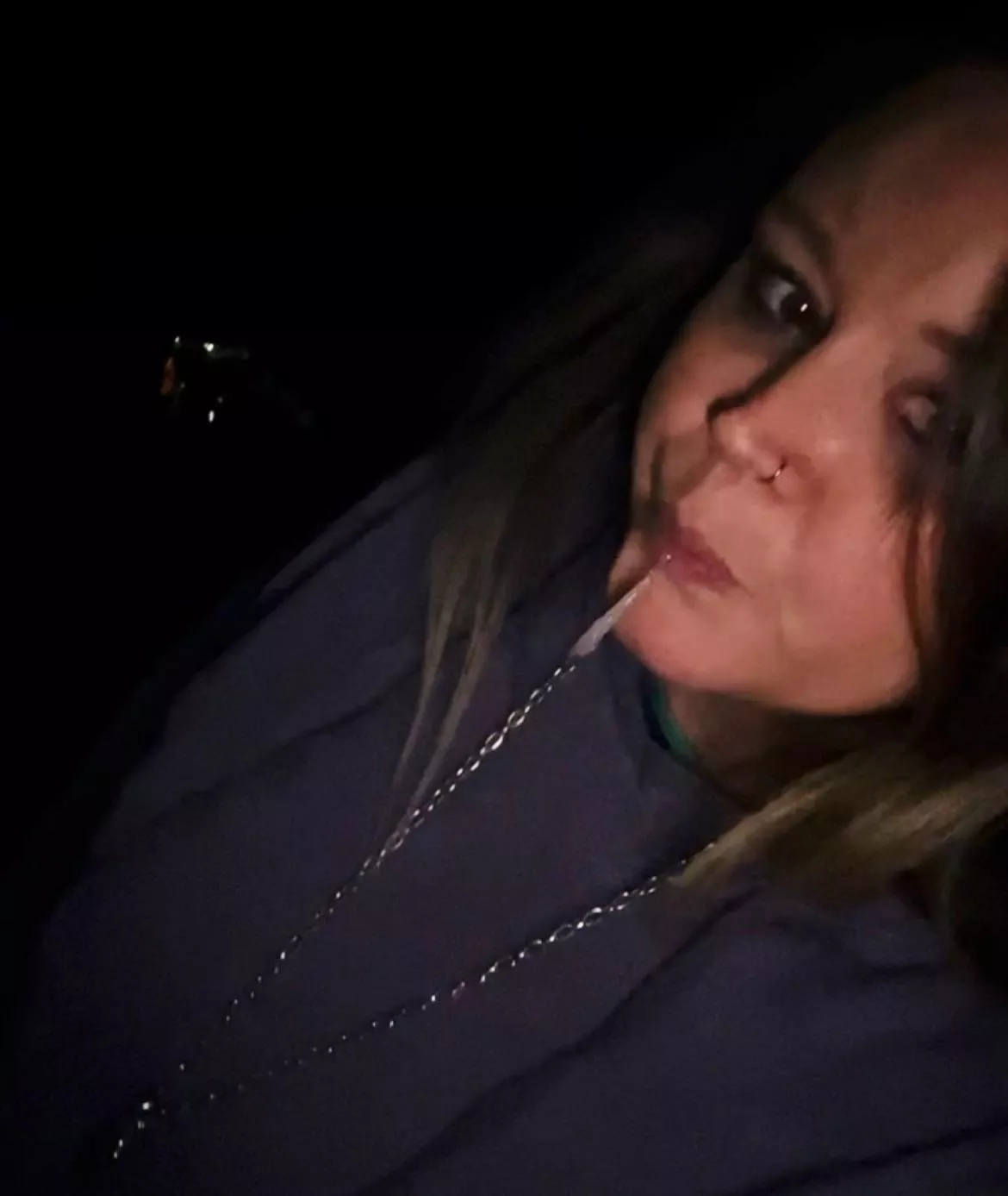 What am I spitting on?