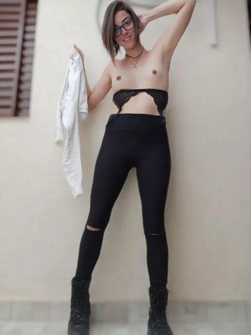 When I'm wearing glasses I'm always happy!