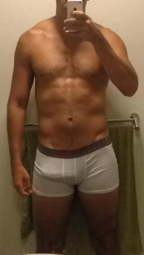 Who wants to see more of this cock uncensored? 😉