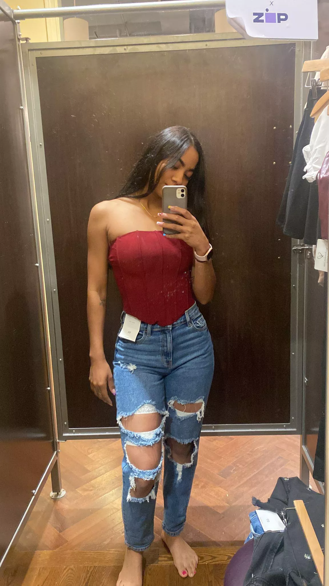 Wondering if red looks good on me