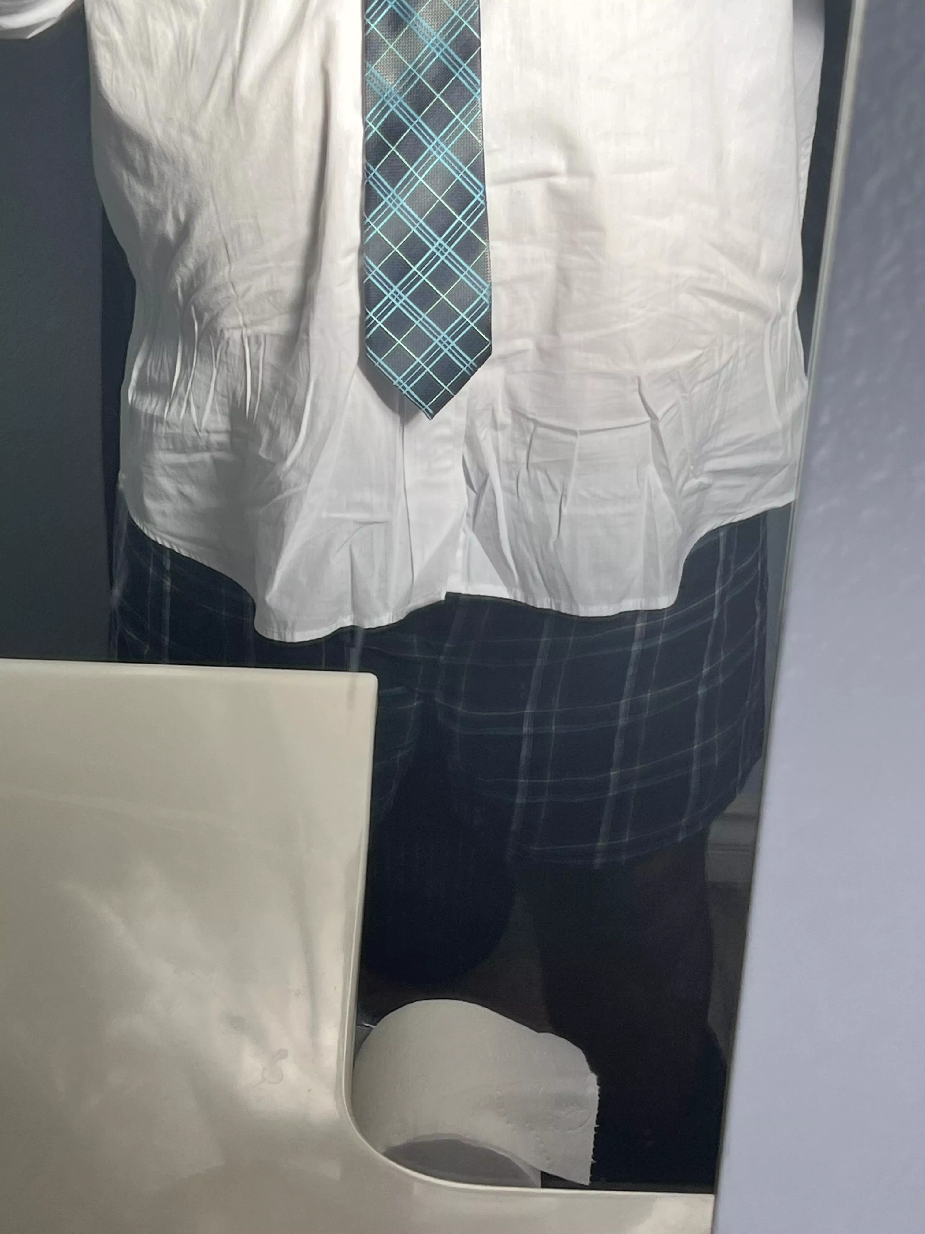 Wore Red yesterday so had to wear blue today