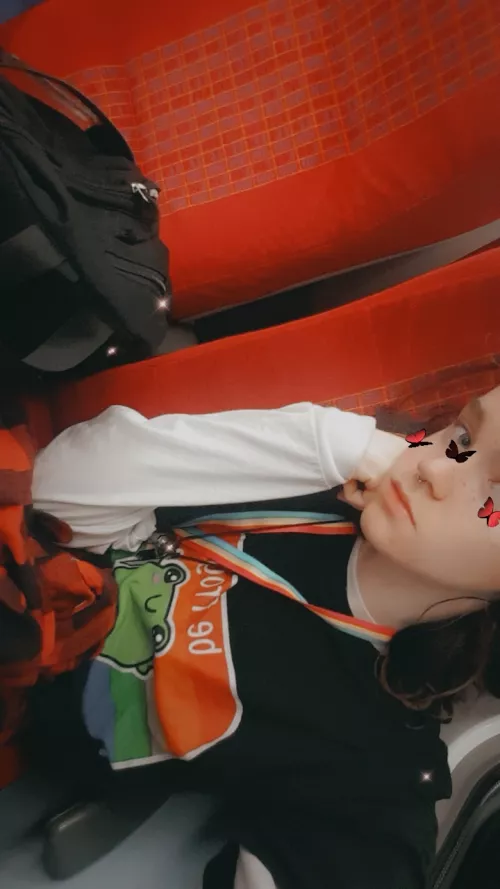 would you sit next to me in an empty train?