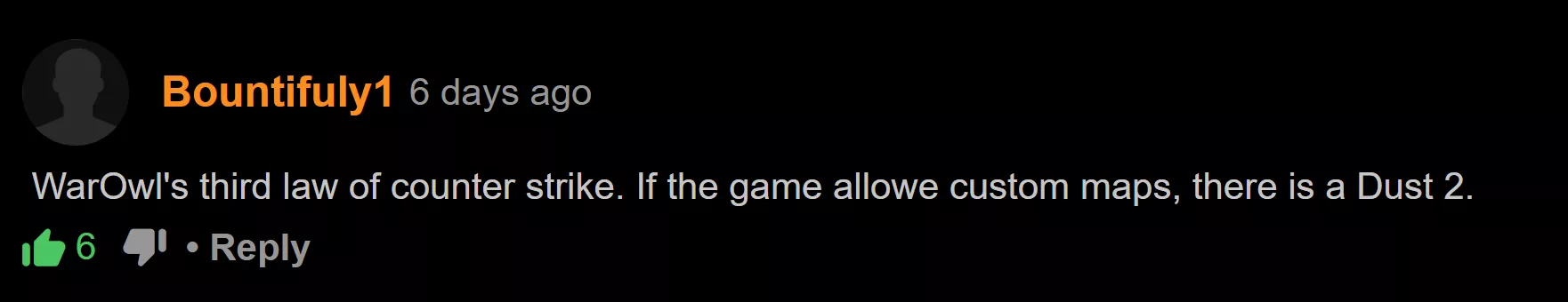 You cant escape dust 2