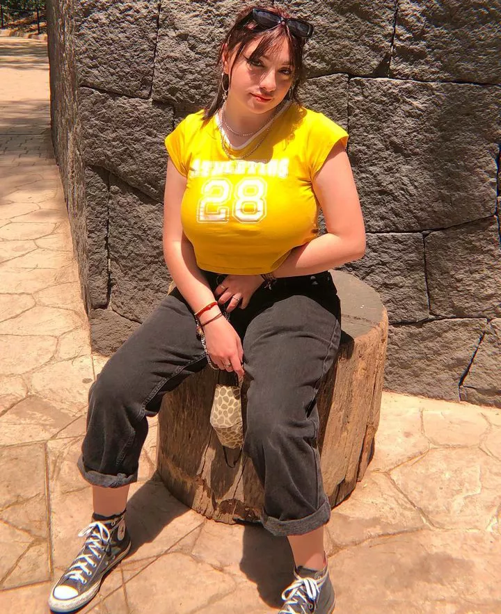 a really nice yellow shirt