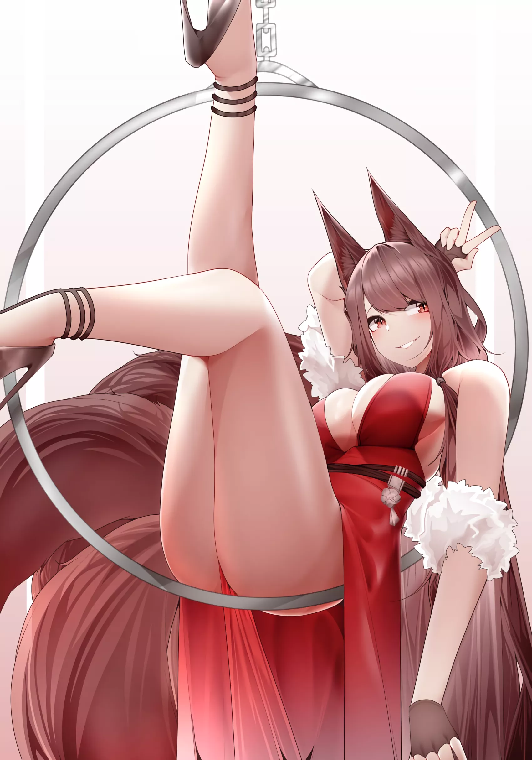 Akagi ruby-laced beauty Cherished thighs (3Samip) [Azur Lane]