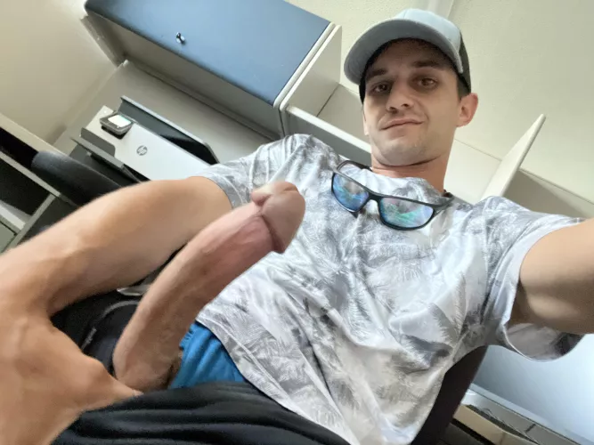 Another risky at work. It’s bulging lately. Think my co worker seen it