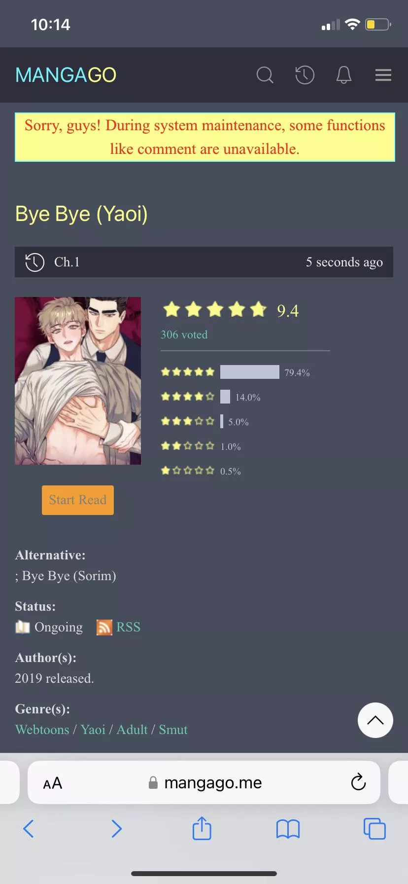 Anyone know i can read the official translation?