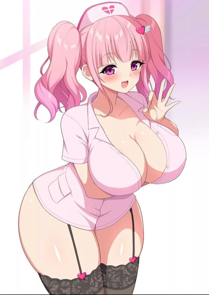 Busty thick nurse