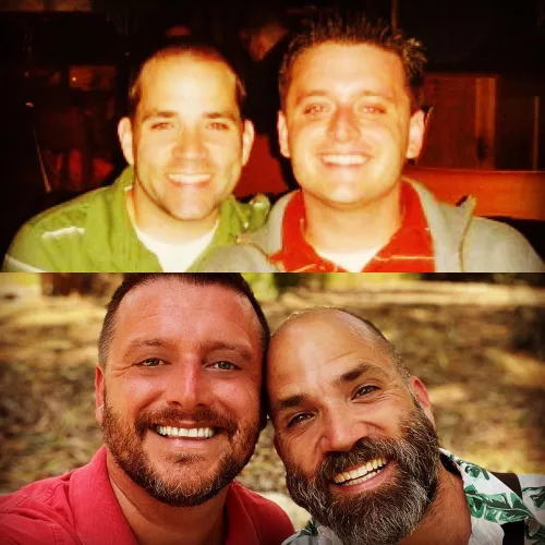 Celebrating 16 years with this goof.