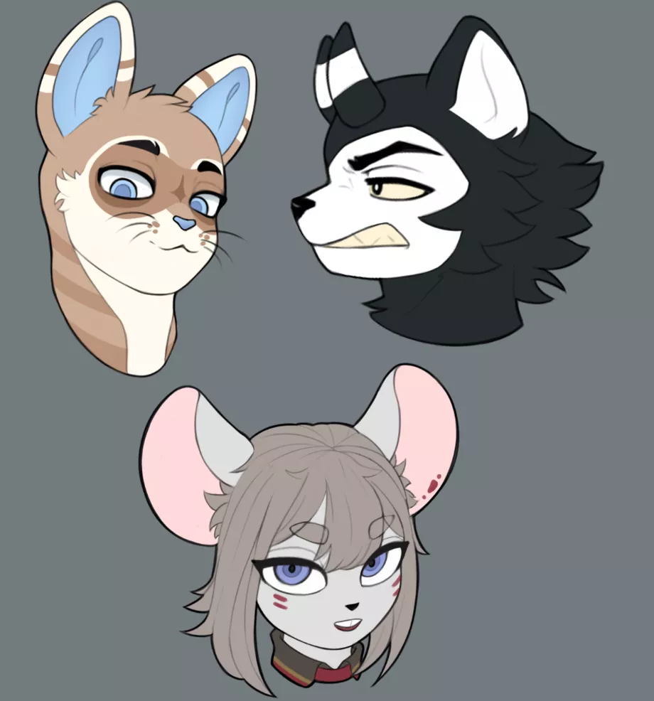 Chibi Headshots! Art by Niizuz (Me)