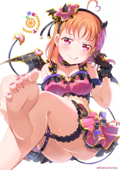 Chika’s feet