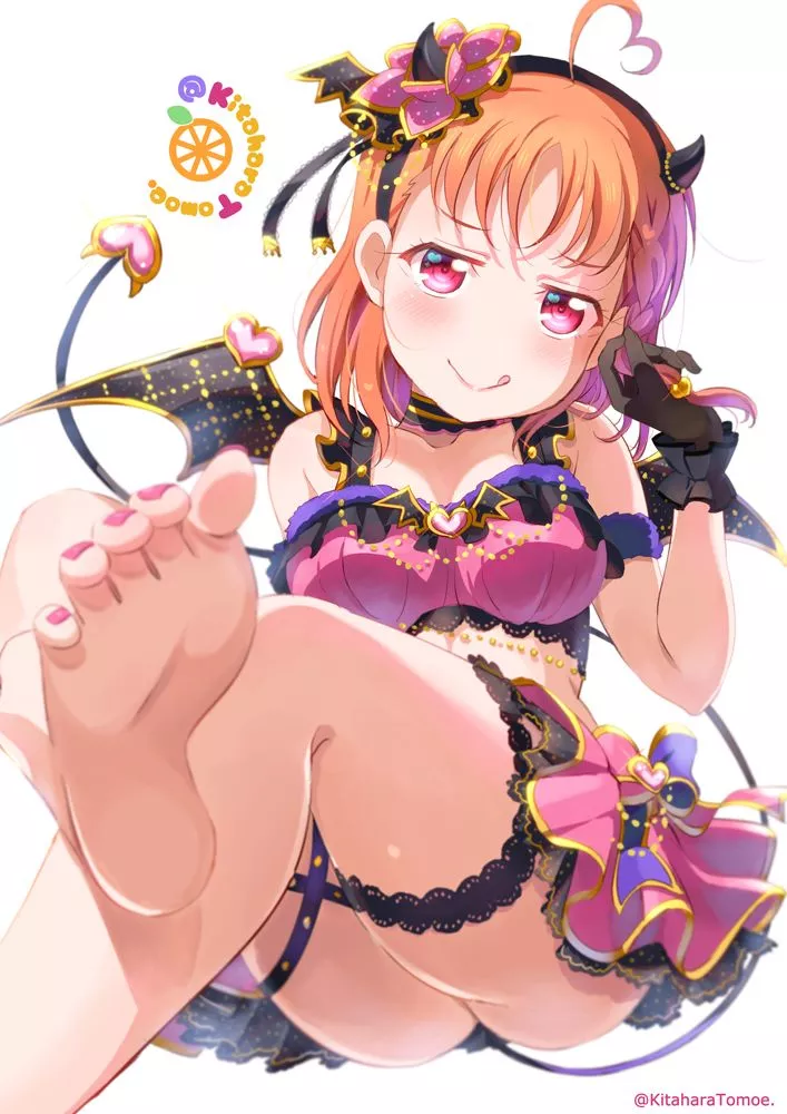 Chika’s feet