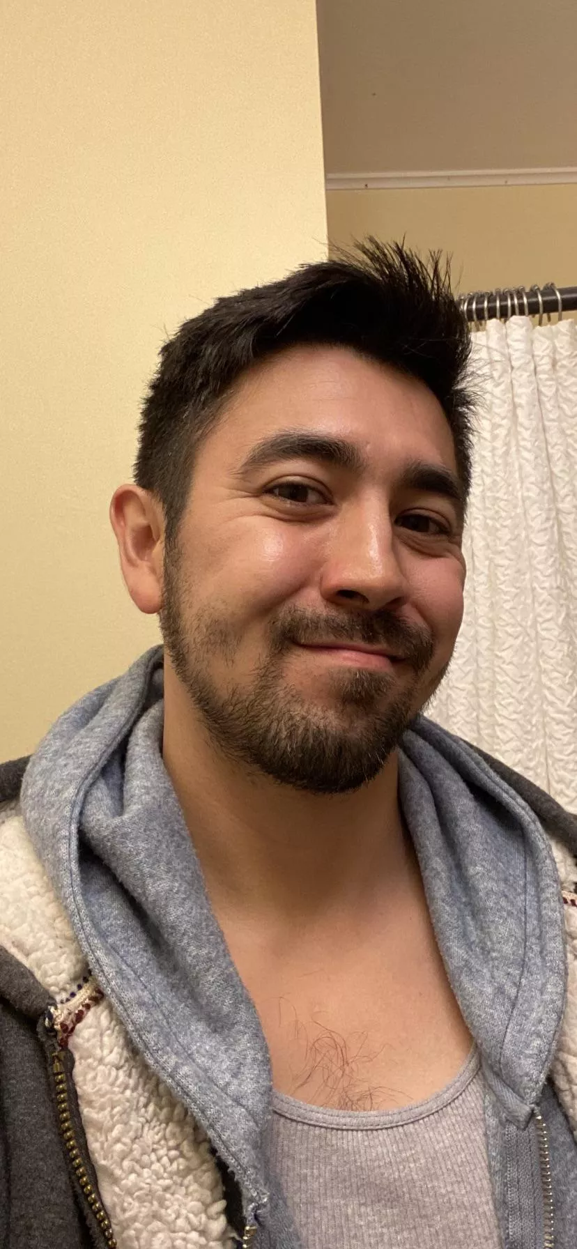 Cold AF outside… my coworkers make fun of me for wearing 4 layers every day to work lol