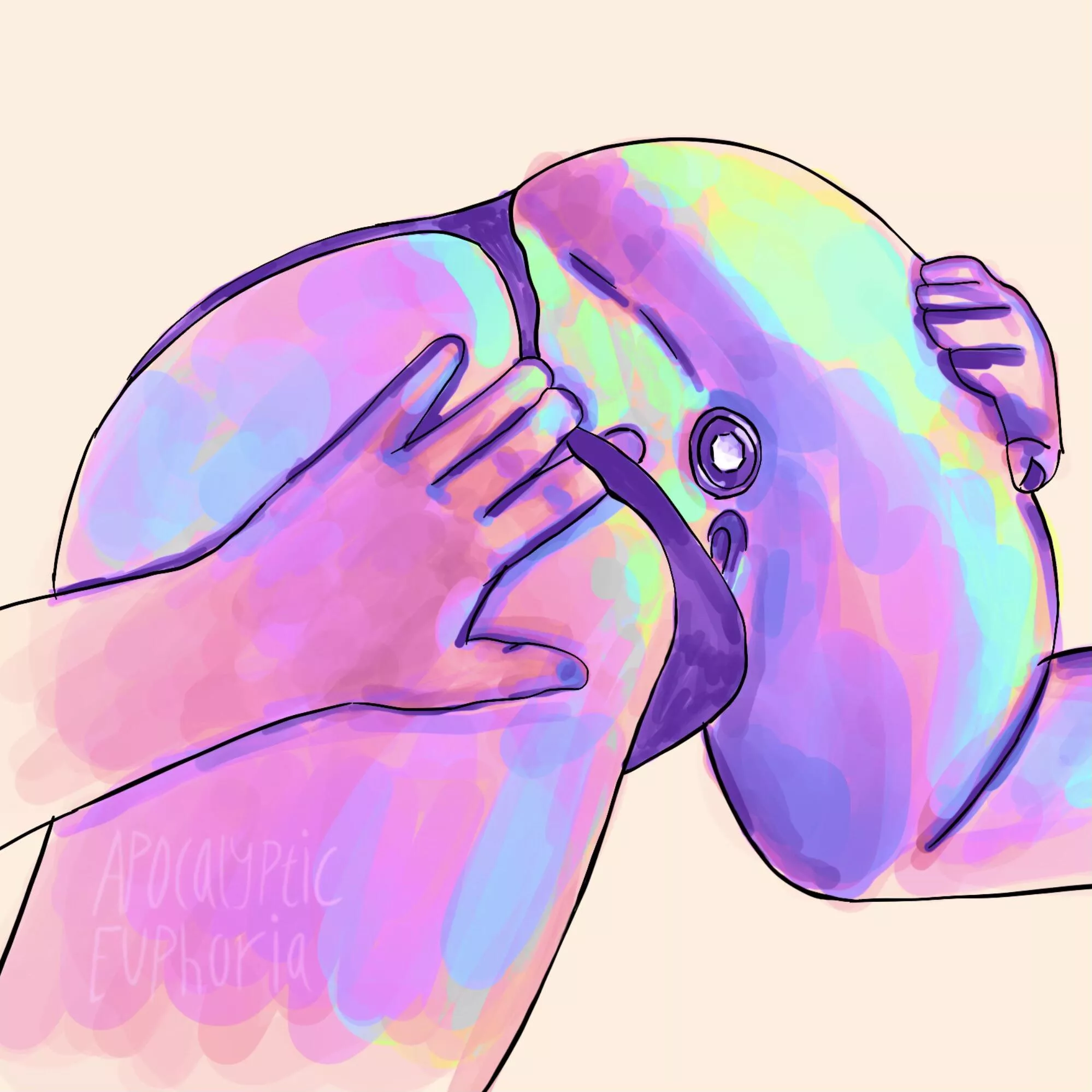 Come..but keep it in | Model u/metacouple