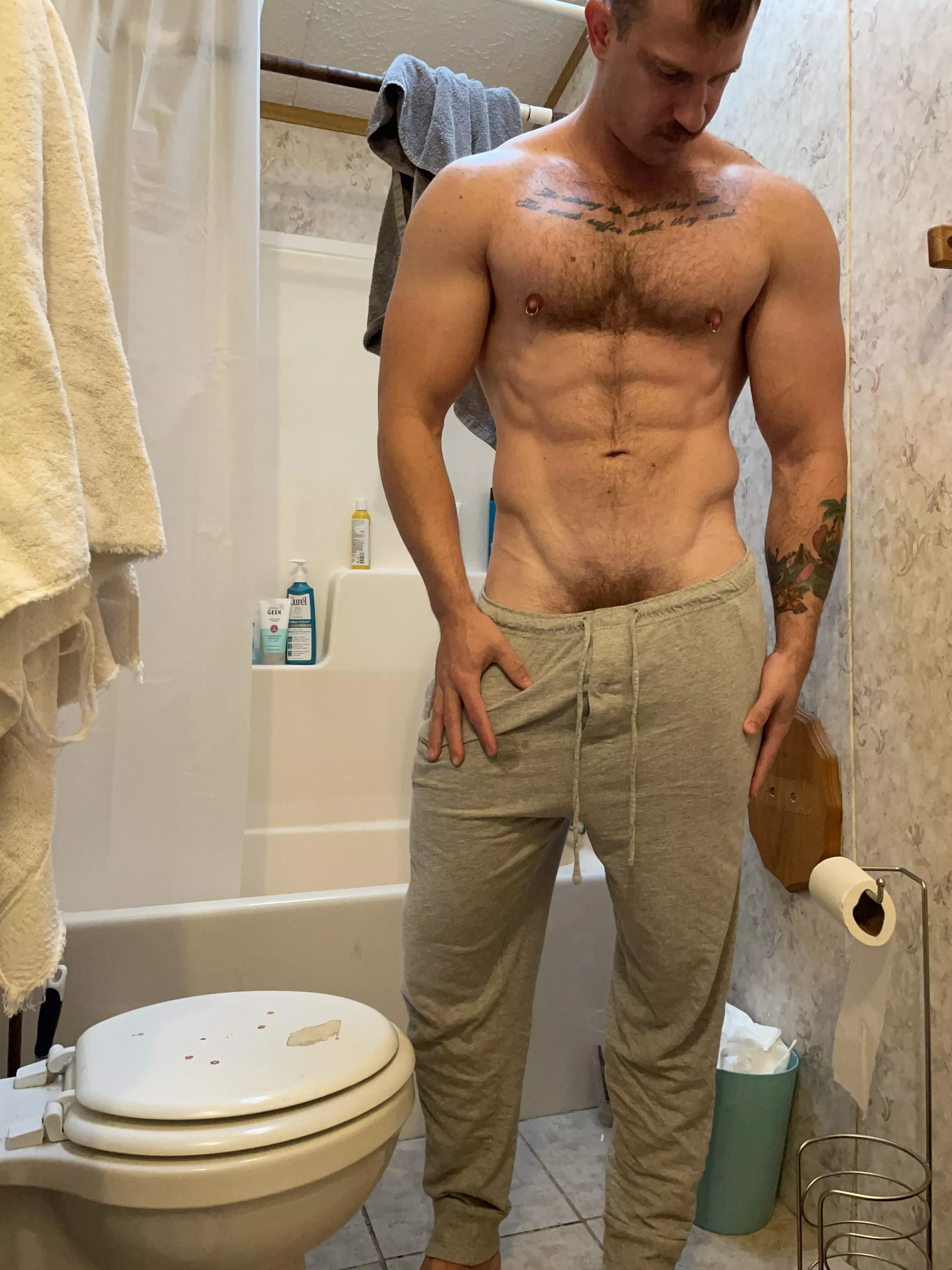 Daddy needs a massage, who wants to help?