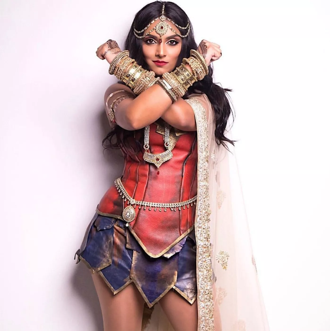 Deepika Mutyala cosplay as Indian Wonder Woman