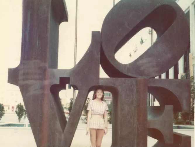 Early 1970s minidress...