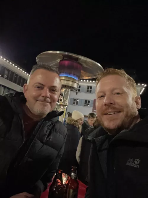 First Christmas market with my husband this year