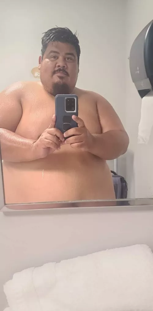 fresh out the shower