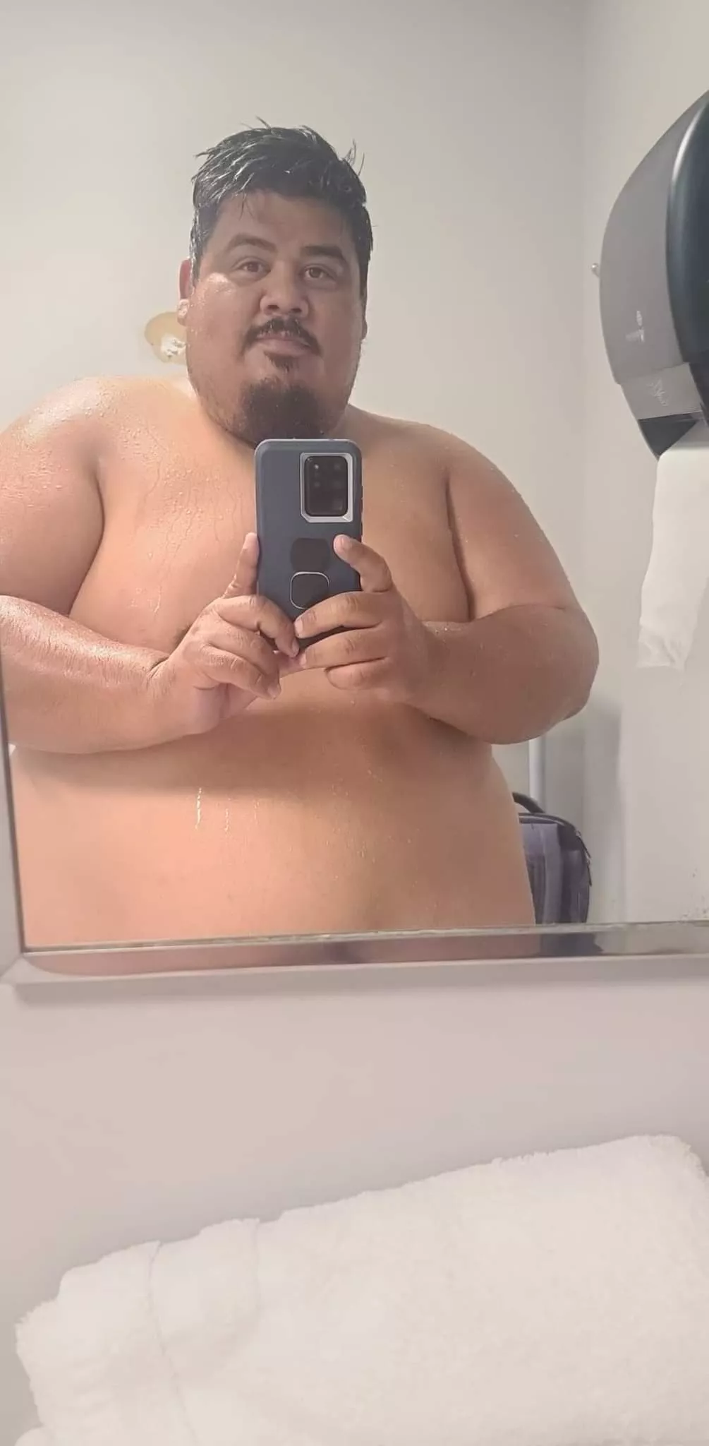 fresh out the shower