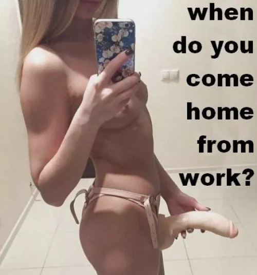 From now on I will work at home