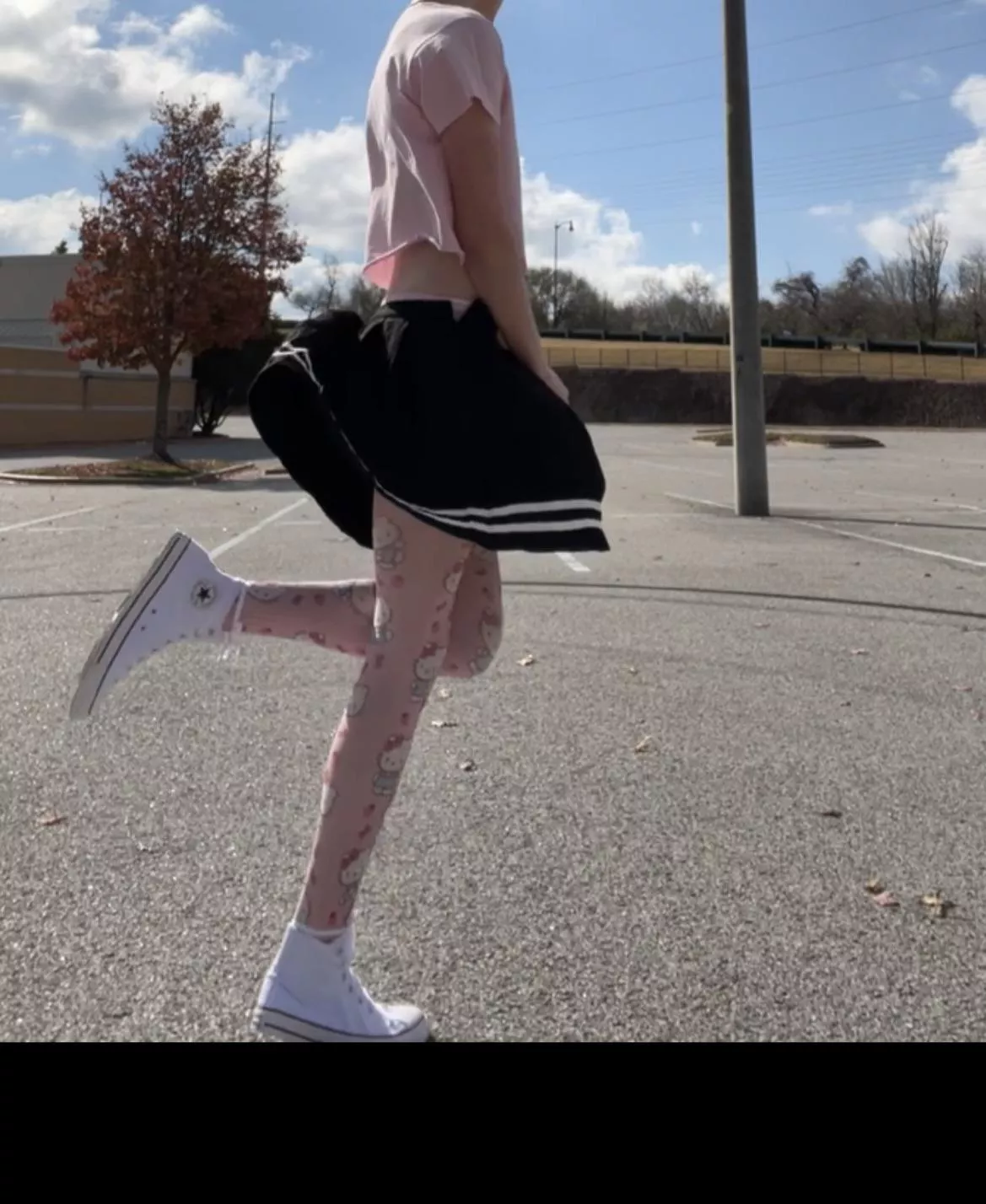 Girly Twirl💕💕💕 first day in public