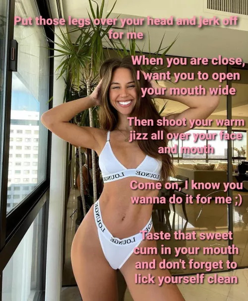 Give yourself a facial for her😍