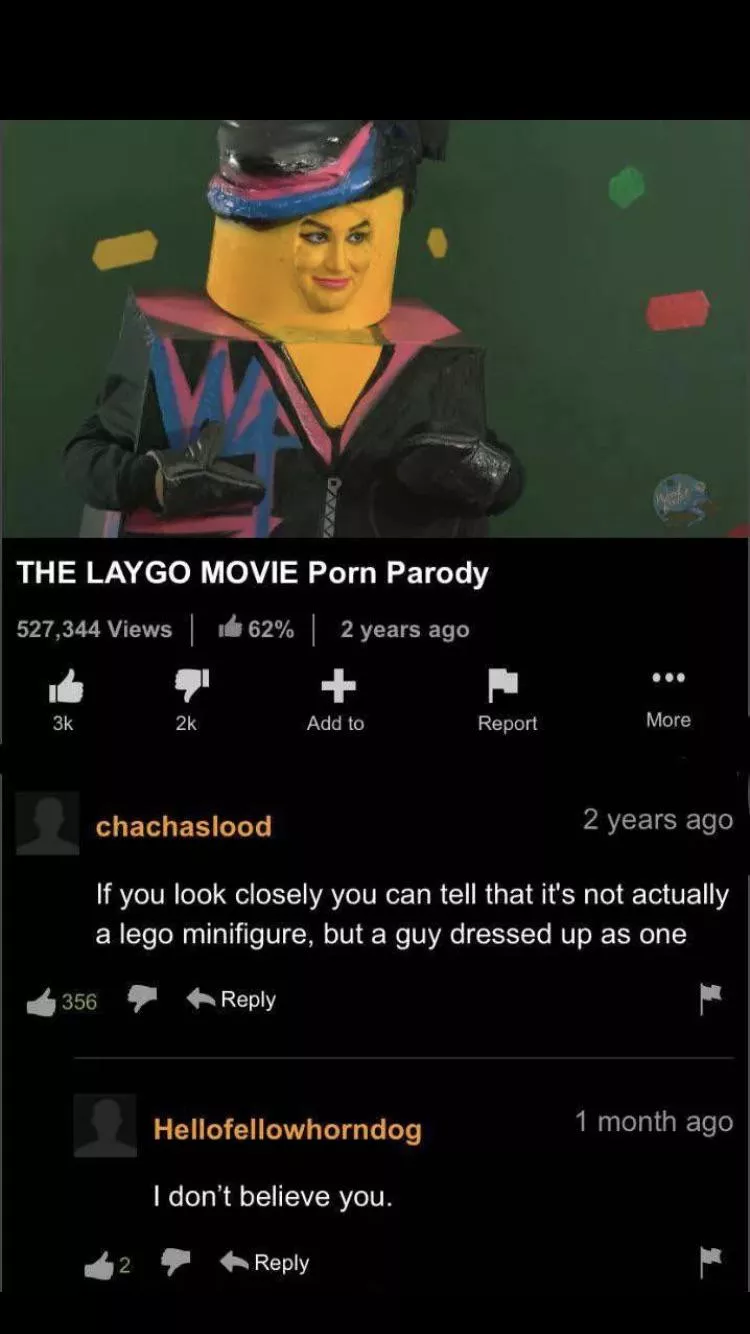 He's lying obviously