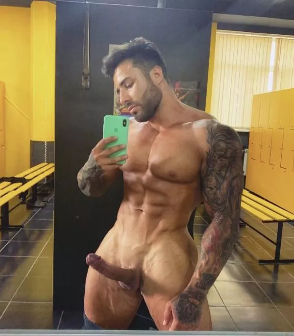 “Horny in the locker room” …