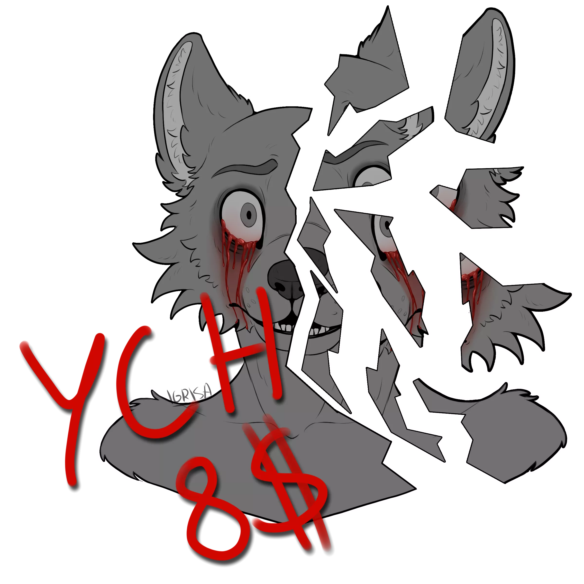 I have this 8$ YCH open