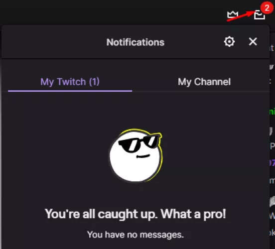 I keep seeing 2 notifications, but there's none there