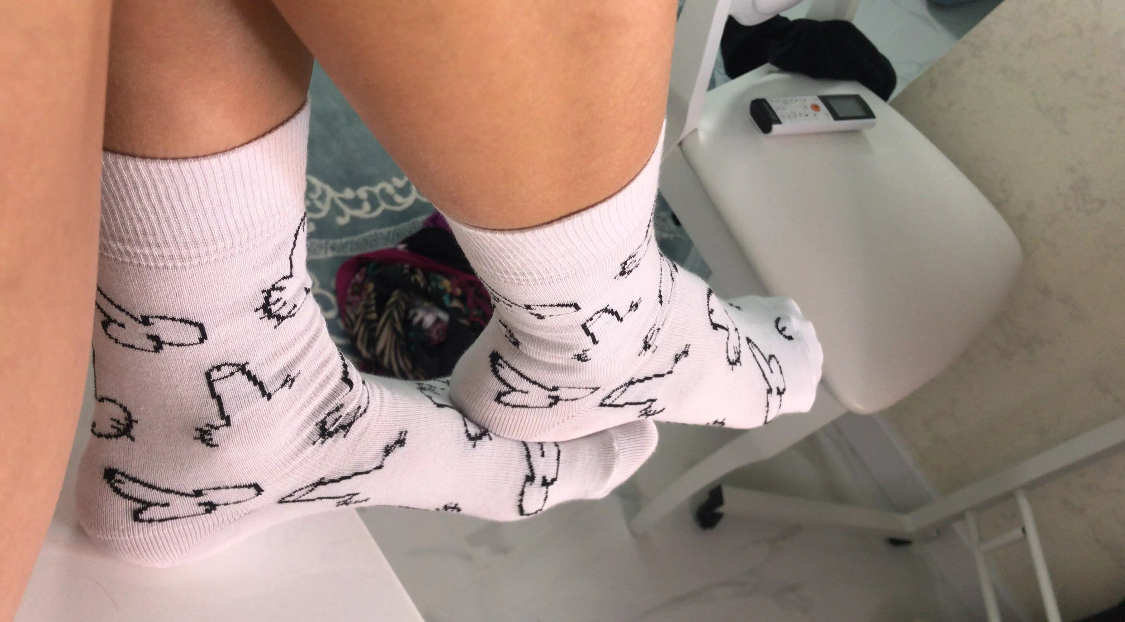 I want to know how we can use my socks?