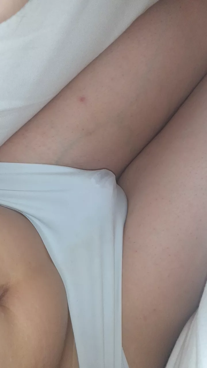 I'm locked and panties are wet