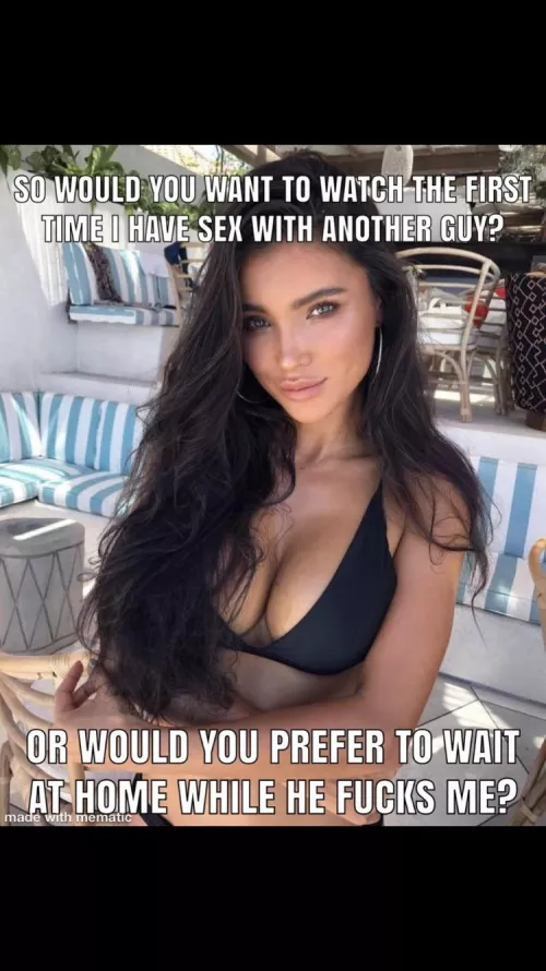 I’m more of a wait at home kinda guy..how about you guys?