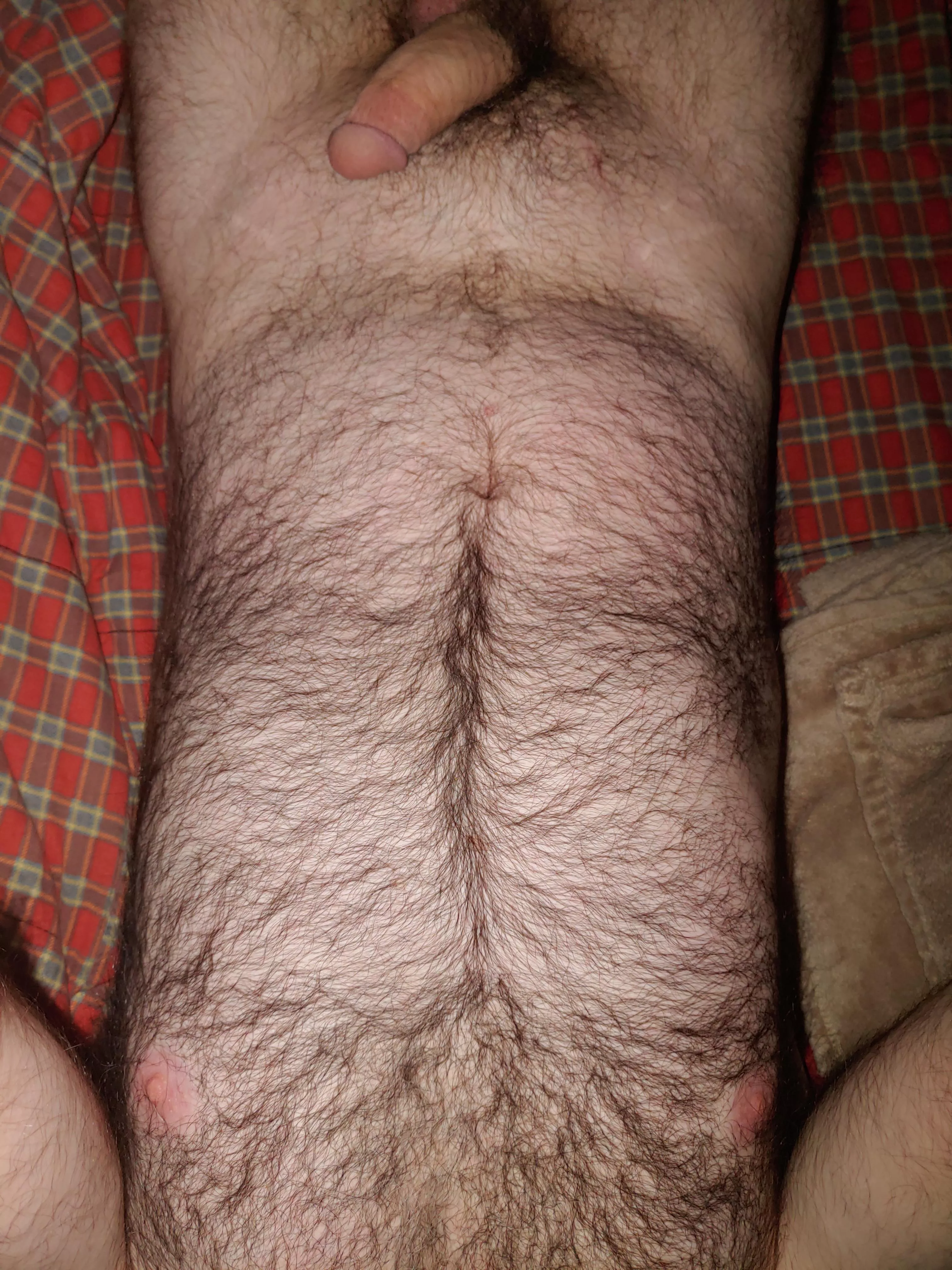 In bed wishing I was harder ;)