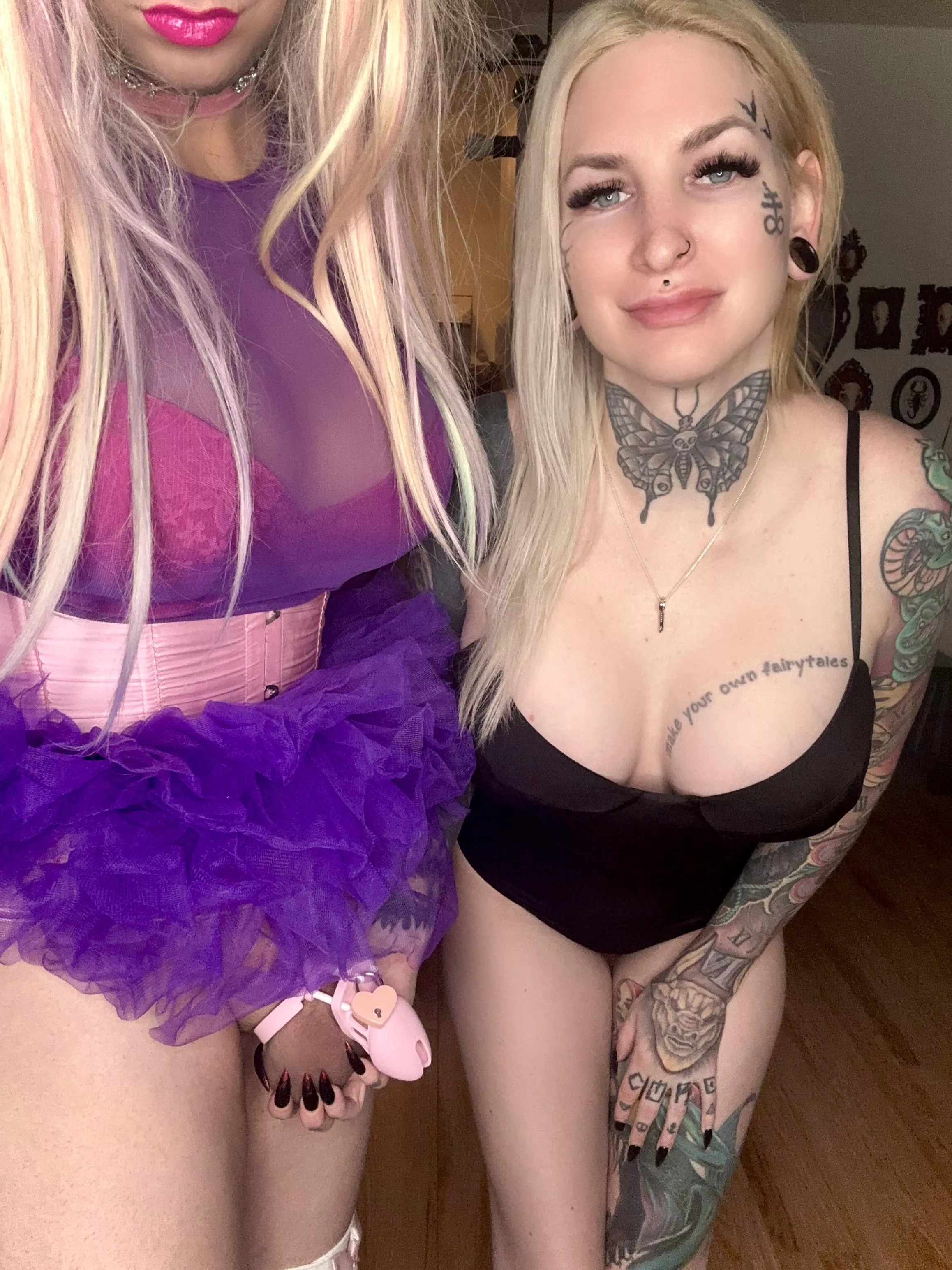 It all started with a few days in chastity .. 🥵🔐🎀