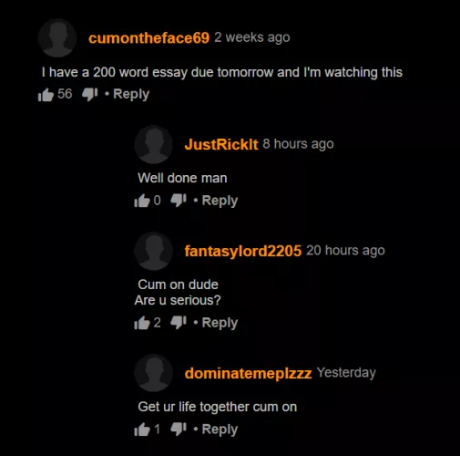 It doesn't really matter does it?