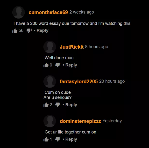 It doesn't really matter does it?