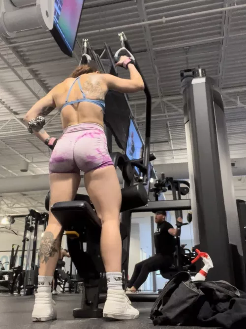 just working on my fitness