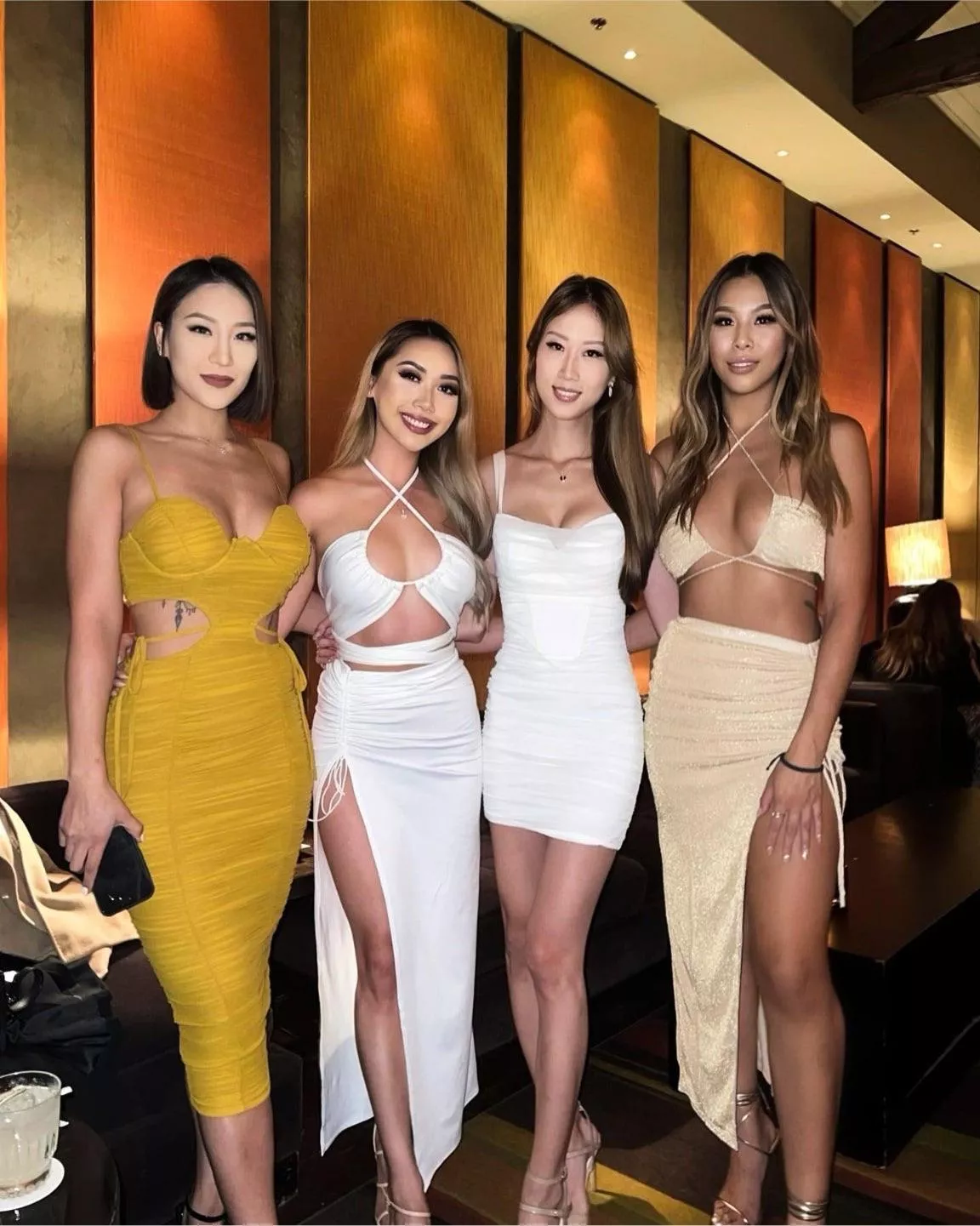 Ladies in Tight Dresses